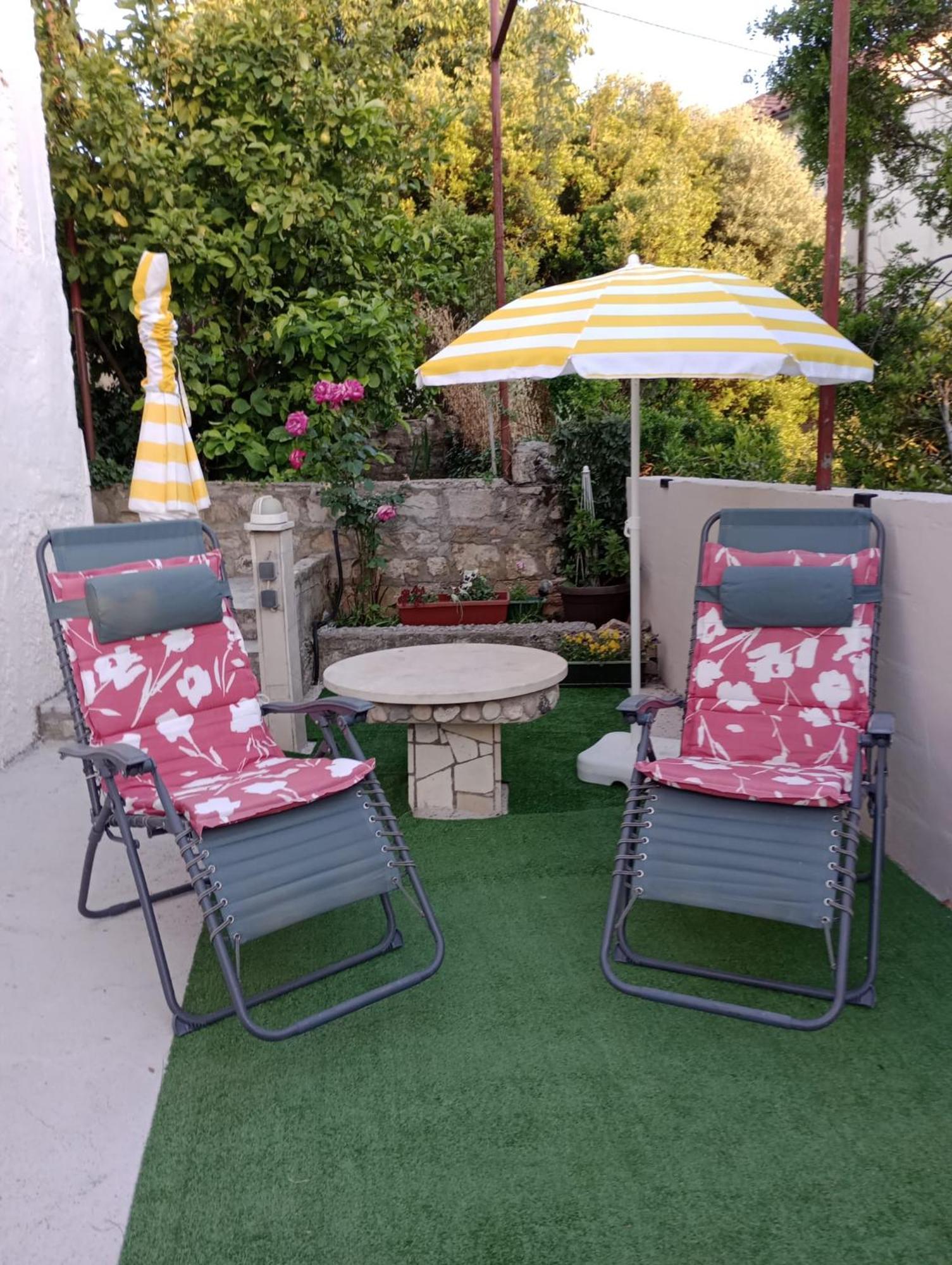 Kuca Za Odmor Skalina - Sea View Villa Splitska Exteriör bild